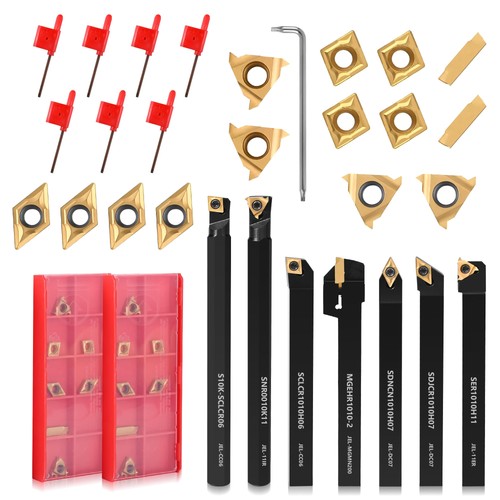 Veyocilk 21pcs indexable lathe - 21pcs,