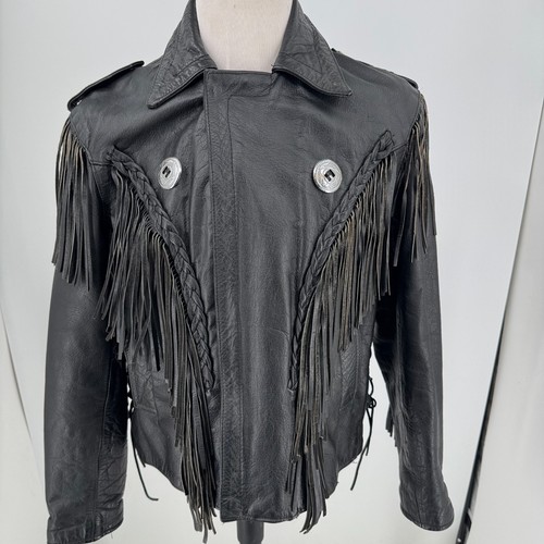 Vintage black leather - vintage,