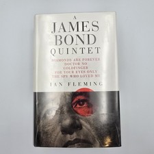 JAMES BOND QUINTET 1st/FIRST EDITION DJ 1993 IAN FLEMING Jonathan Cape 007