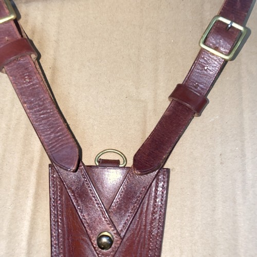 Sam brown thick leather sword - leather,