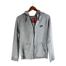 Men’s Nike Tech Fleece Grey Full Zip Hoodie Size M *Read Description*