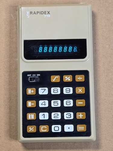 Rapidex 710 vintage - rapidex, ra