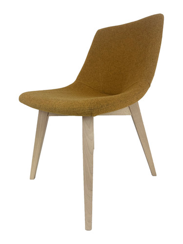 Contemporary mustard wool - contemporary,
