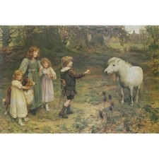 A Tempting Bait - A J Elsley Medici Print