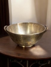 Antique Elkington Quality Silver Plated Bowl Small Punch Mini Bottle Cooler