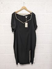 Monsoon Black Dress Jeweled