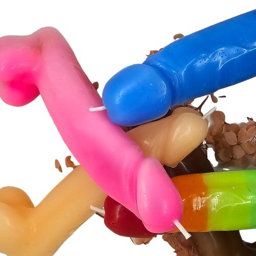 Funny christmas willy - funny, candle