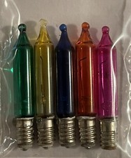 5 x Multicoloured 12v E5 1.1w