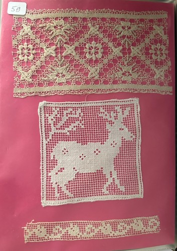 Antique lace cardboard - on,