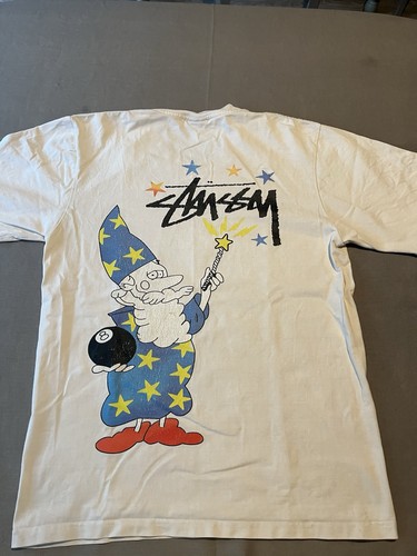 Stussy wizard ball tee white - 8,