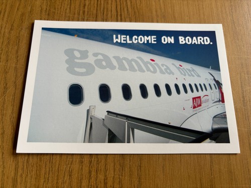 Gambia bird airbus - gambia,