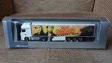 Herpa 1:87 scale Mercedes-Benz Actros Gigaspace Box Semi-Trailer BossHoss boxed