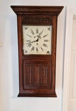 Old Charm Oak Wall Clock