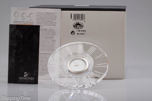 Swarovski clock table - clock,