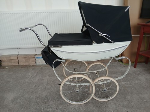 Silver cross dolls pram - cross, with