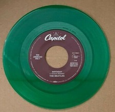 Rare Green Vinyl Beatles