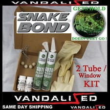 Car Van Camper Windscreen Glass Glue Adhesive PU Side Window Body Bonding kit2