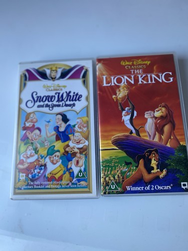 Walt disney vhs video classics - walt,