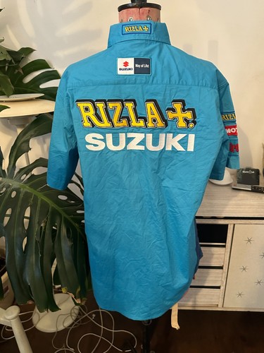 Vintage blue suzuki unworn - suzuki,