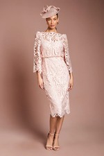 Coast Blush Midi Dress Womens