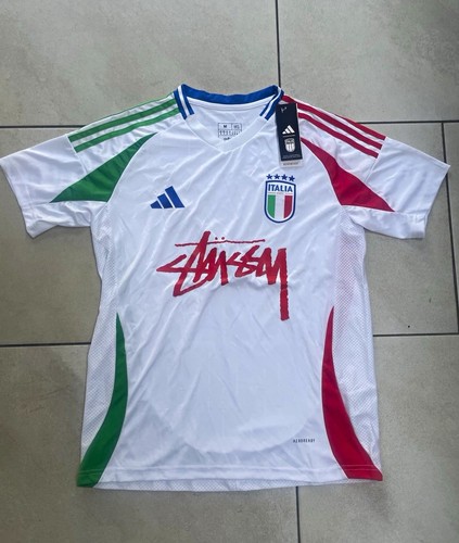 Adidas italy away shirt white - adidas,