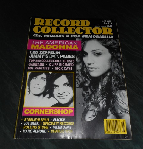 Record collector magazine may - collector,