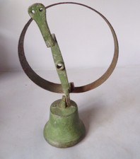 Vintage Shop Keeper Brass / Bronze ? Door Bell Kitchen Servant Bell B9 Size