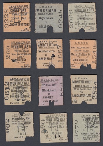 Twelve old rail train half - twelve,