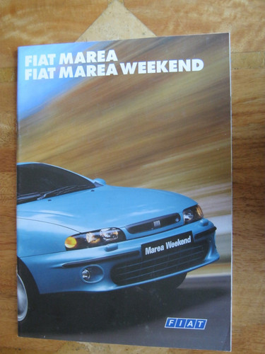 Fiat marea weekend brochure - fiat,