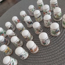 Set of 25 Franklin Porcelain