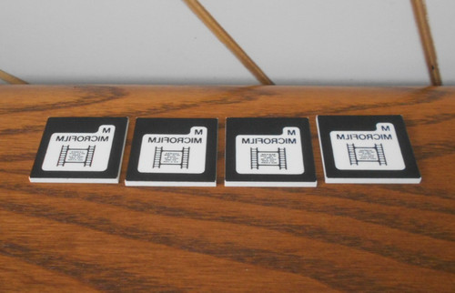 Microfilm top secret tile - x4,