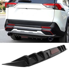 For Toyota RAV4 Car Rear Lower Bumper Diffuser Spoiler Splitter Lip Body Kit
