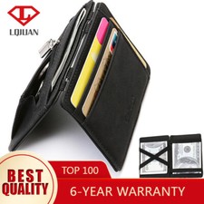 Magic Wallet Leather Front