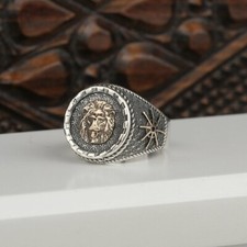 HandMade Men silver ring  pure
