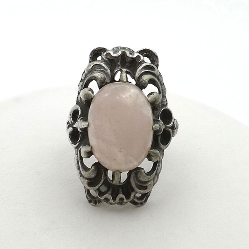 Sterling silver rose quartz - sterling,