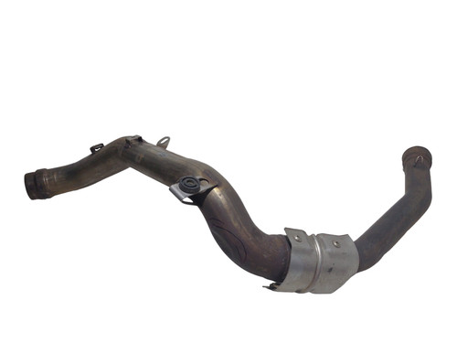 Exhaust collector with dents - collector,