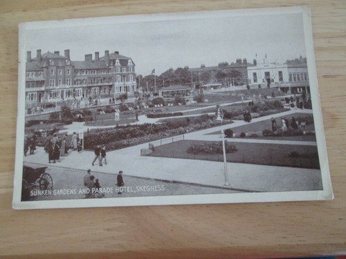 Postcard skegness sunken - postcard,