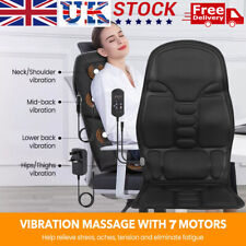 8 Modes Massage Cushion Full Back Car Home Chair Seat Pad Mat Neck Heat Massager