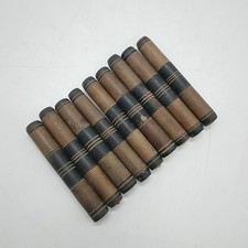 9 x Vintage Brown and Black