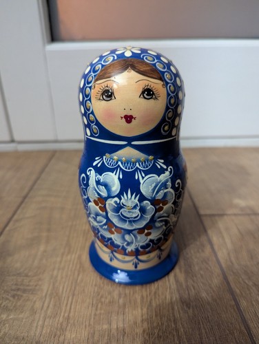 Wooden russian nesting dolls - wooden,