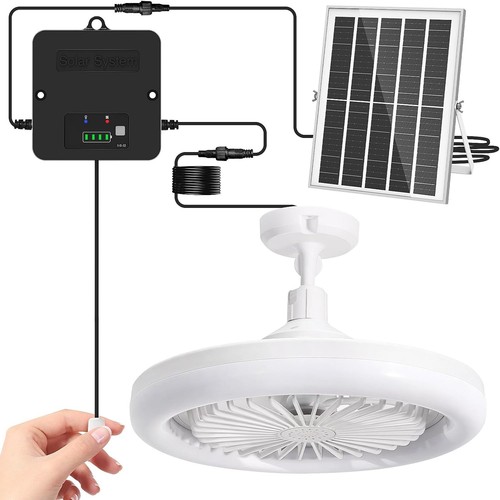 2in solar ceiling light - 10.2in,