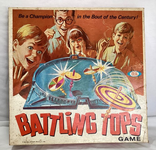1969 ideal battling tops game - battling,