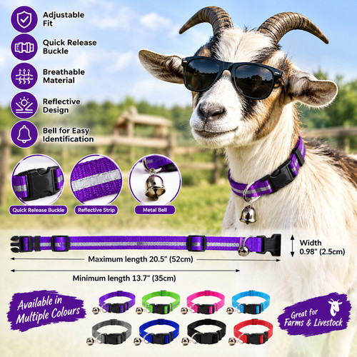 Goat collars with - goat,