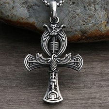 Vintage Ankh Cross Pendant