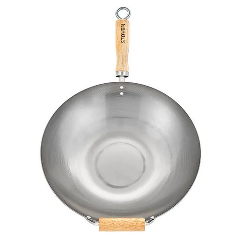 Stoven wok 34cm carbon steel - wok,