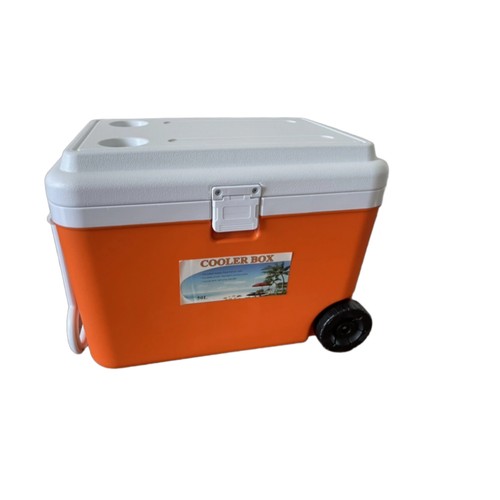 Hard shell cooler with wheels - hard,