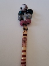 ANTIQUE BONE LACE BOBBIN WITH