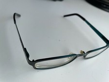 JASPER CONRAN EYE GLASSES & CASE FRAMES BLACK BLUE