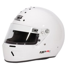 OMP GP-R K Kart / Karting Snell K2020 Approved Race Helmet With Clear Visor