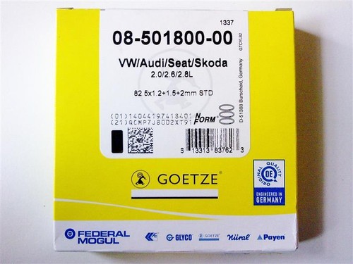 Coated piston rings götze - coated,